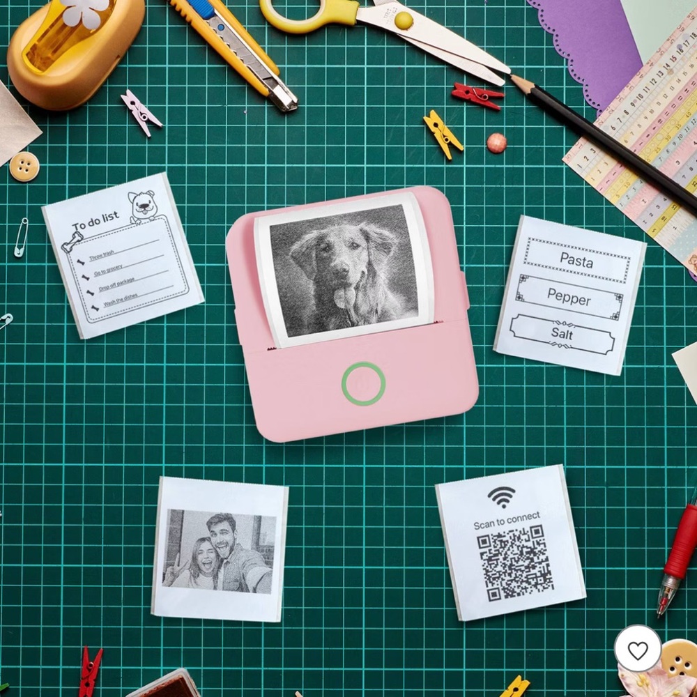 Pink Mini Printer - Picture 3 of 4